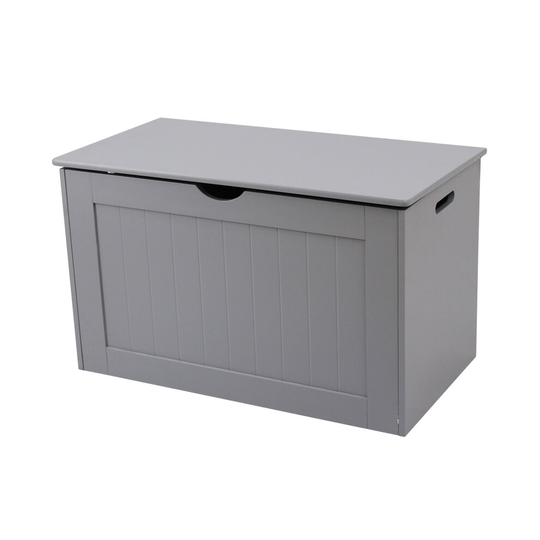 Grey Shaker Style Blanket Box