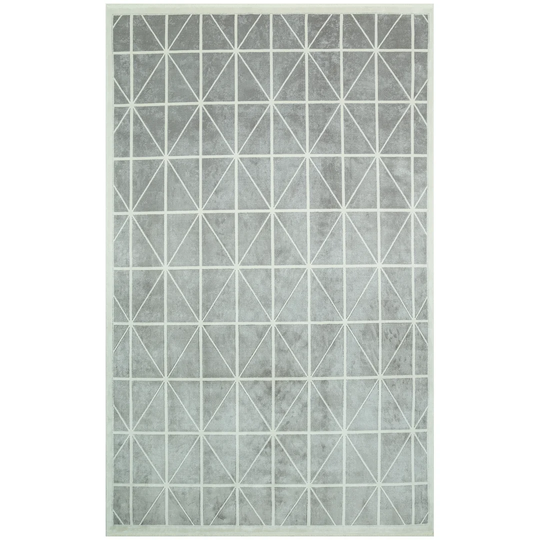 Rodriguez Machine Woven Grey Rug