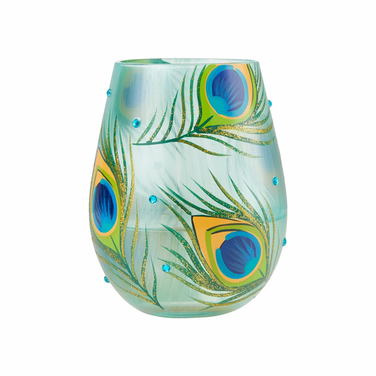 Peacock 570ml Drinking Glass