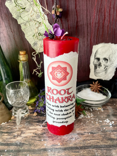 Root Chakra Meditation Pillars