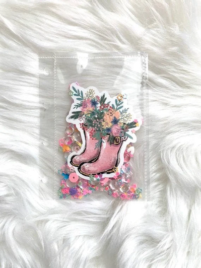 Happy Planner Micro Notes Sequin Pocket Dashboard Decorations Accessories