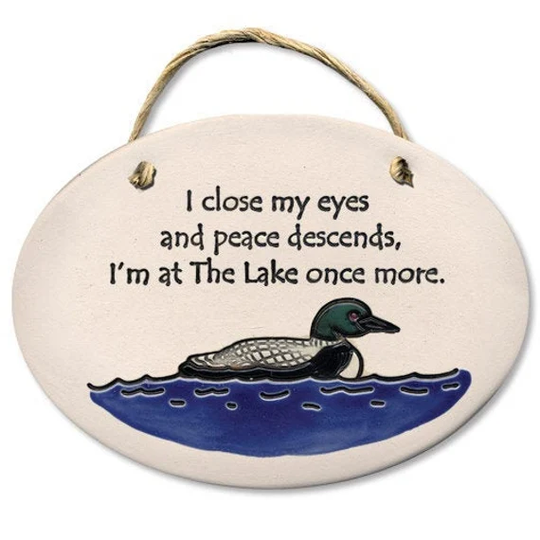 I Close My Eyes & Peace Descends, I'm At The Lake Once More