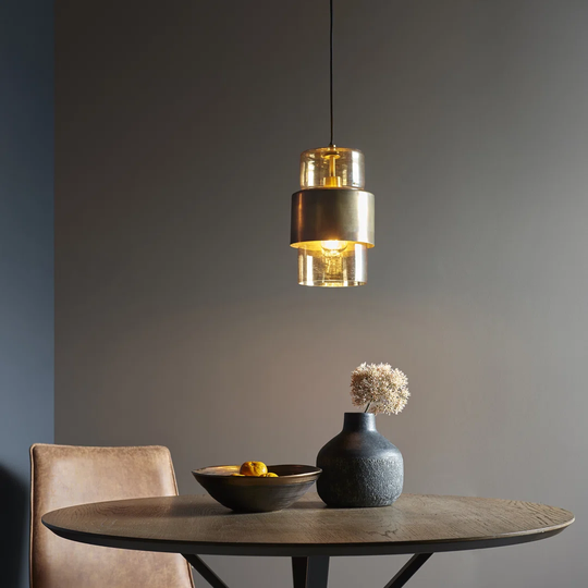 Rudder 1-Light Cylinder Pendant