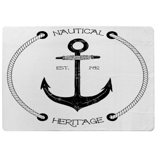 Newlon Shaggy Black/White Area Rug