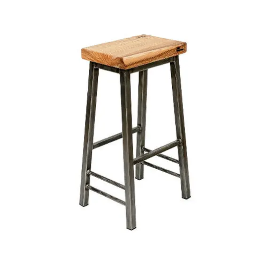 Steve Ashton - Saddle Stool With Chunky Ash Seat