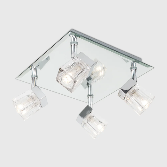 Castell 4-Light 31cm Ceiling Spotlight