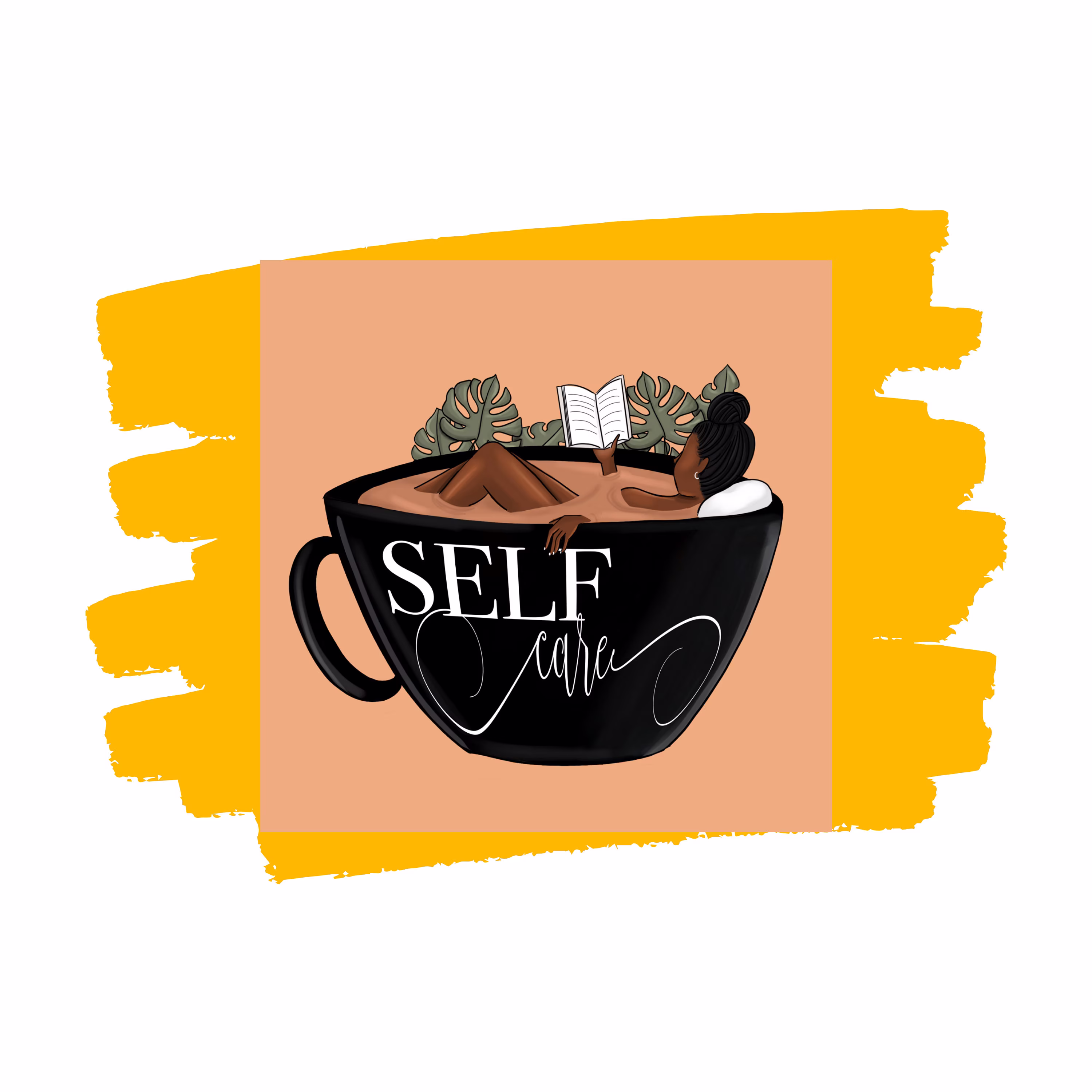 Fridge Magnet | Black Woman Self-Care Self-Love Empowerment