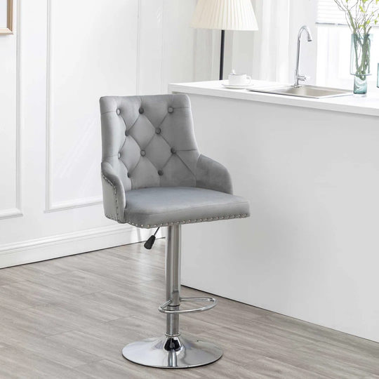 Montevideo Height Adjustable Swivel Bar Stool