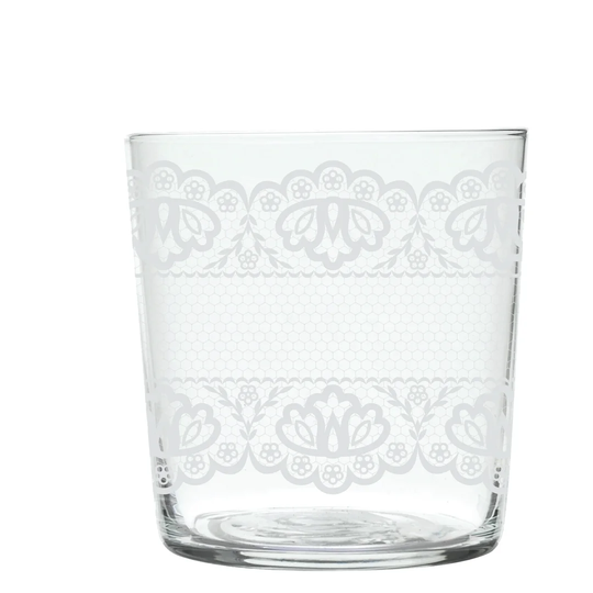 Pizzo 370ml Glass Drinking Glass