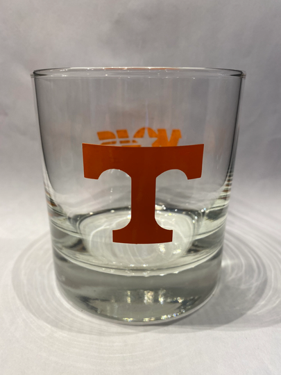 Tennessee Volunteers Rocks/Bourbon Glass
