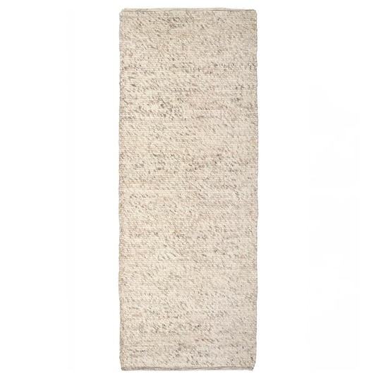 Emma Handwoven Wool Beige Rug
