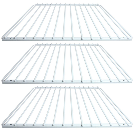 Adjustable Drinks Chiller Fridge Display Shelf Beer Refrigerator Bottle Rack (Pack of 3)
