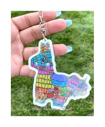 Piñata Shaker Keychain