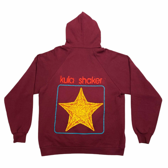 Kula Shaker Hoodie | Vintage 90S British Psychedelic Rock Music Band Hoody Vtg
