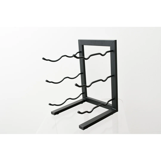 Mini 6-bottle Tabletop Metal Wine Rack