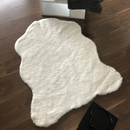 Bosse Flatweave White Rug