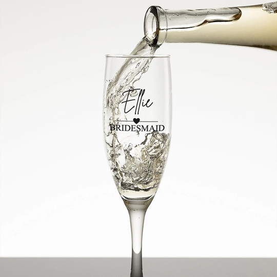 Bridal Party Wine Glasses, Bridesmaid Gift, Hen Party, Wedding Gifts, Maid Of Honour Present