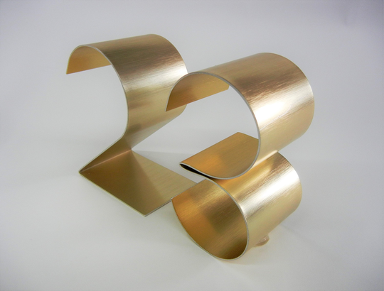 Table Numbers in Gold, Silver Freestanding(Real Metal For Weddings/Events/Parties-Empire 4