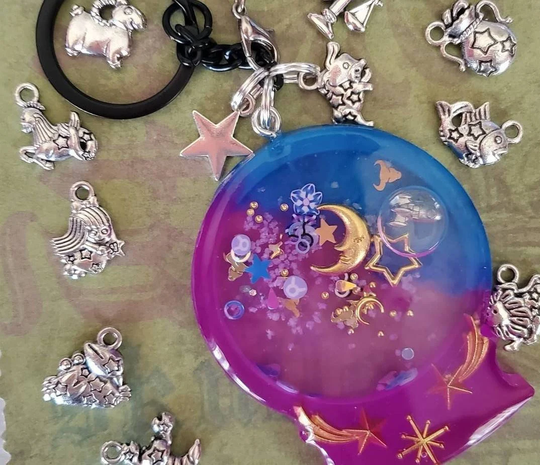 Shaker Keychains