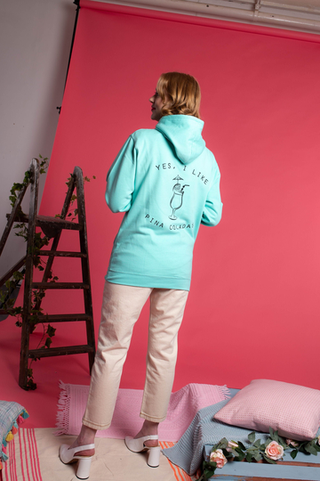 Yes I Like Pina Coladas Summer Cocktail Hoodie