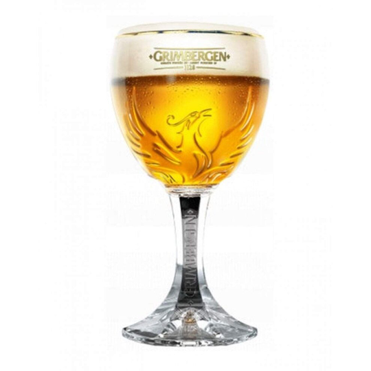 Grimbergen 50cl (2019 Model) Personalised Branded Nucleated Belgian Beer Glass