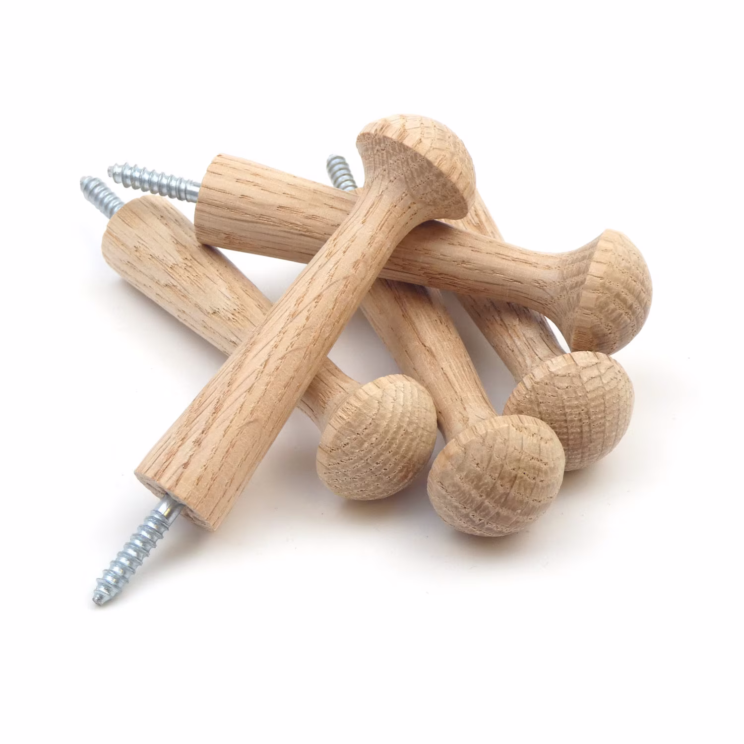 Oak Shaker Peg 3.5 - Screw in Version