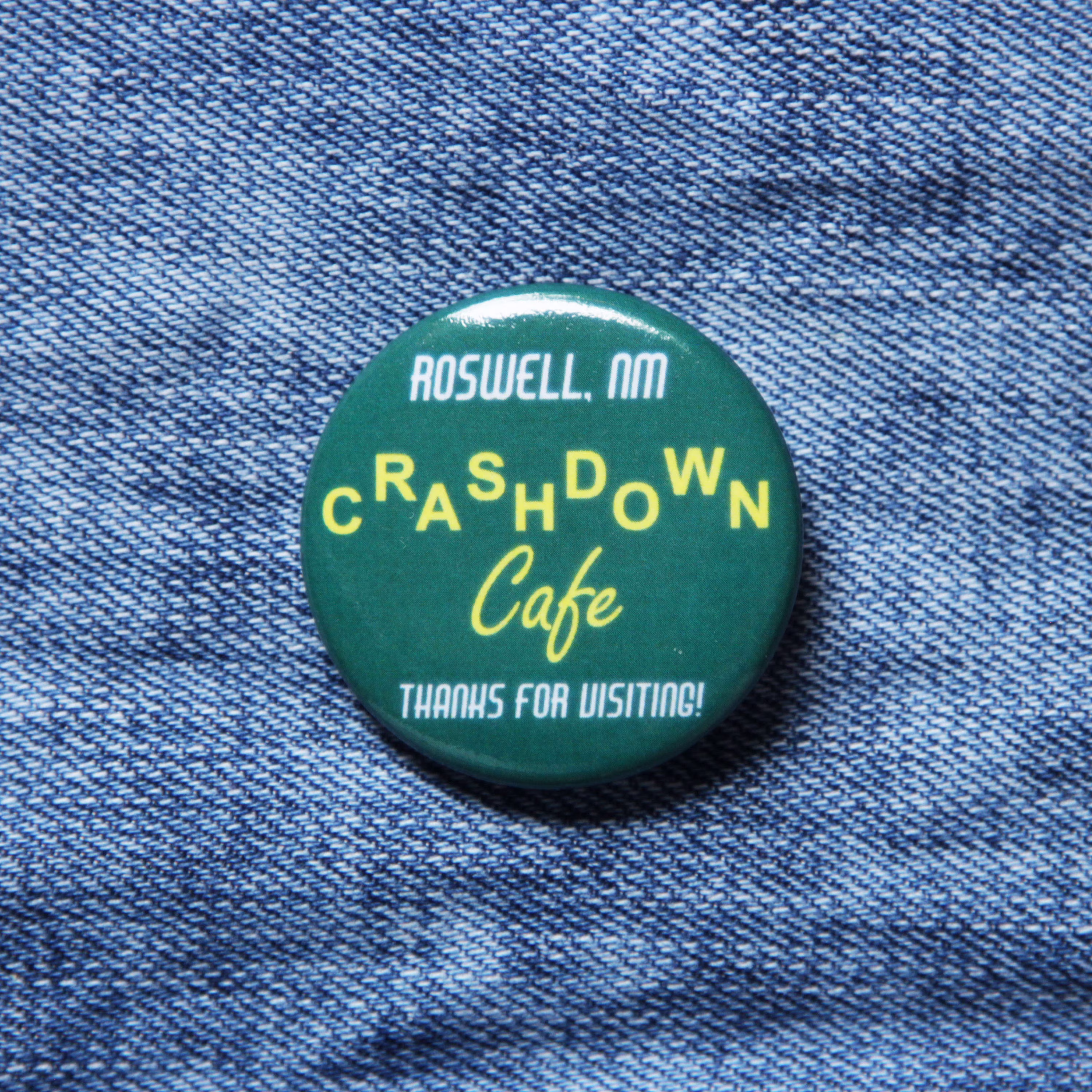 Crashdown Cafe - Roswell New Mexico Button Badge