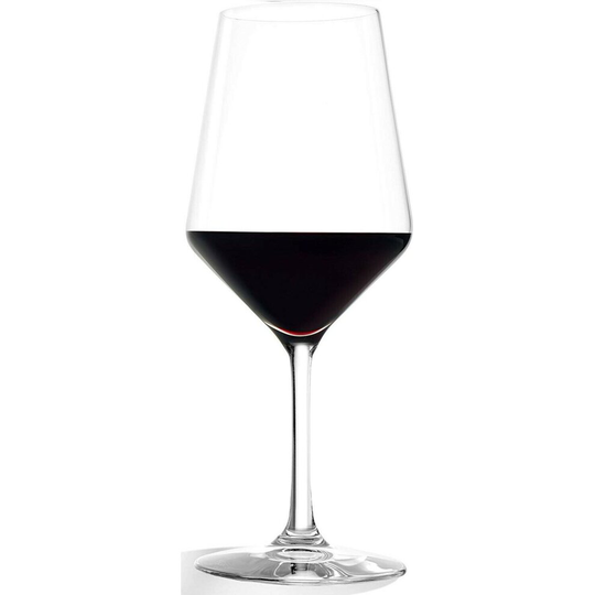 Stölzle Set of 6 Red Wine Glasses Lead Free Crystal Glass Made in Germany 490ml