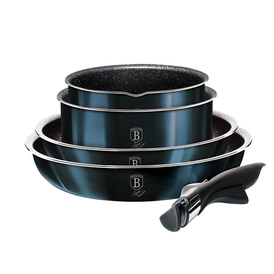 Berlinger Haus 9 Piece Aluminium Non Stick Cookware Set