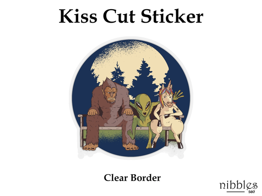 Stickers | Magnets Decal Fridge Magnet Laptop Sticker Humorous Decorative Gift Bigfoot Ufo Loch Ness Sasquatch