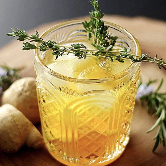 Vintage Style Glass Tumbler - Celebration Glasses -Water Glasses - Whisky Short Tumblers