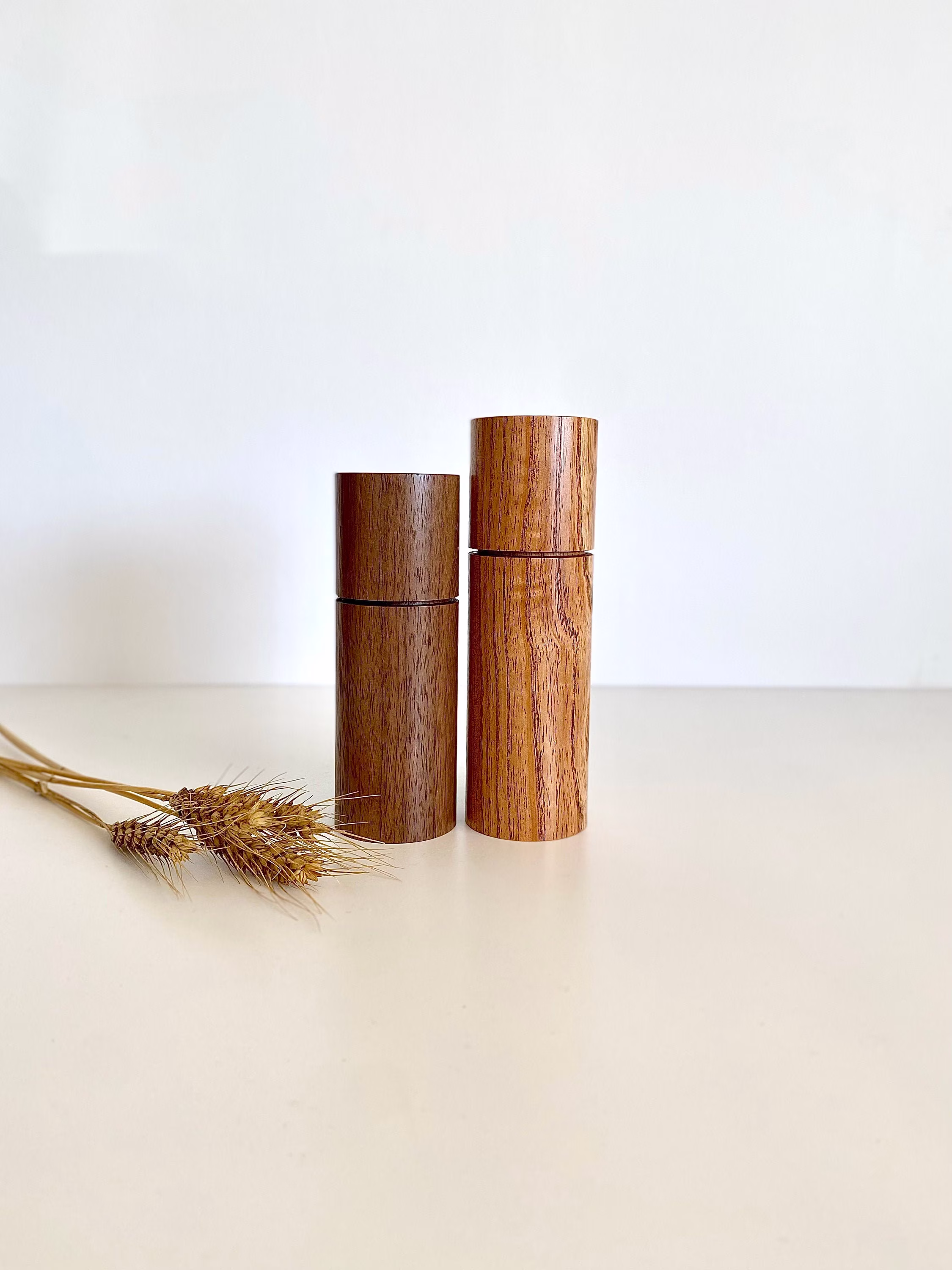 Pepper Grinder, Mill, Salt & Mill Set, Australian Timber, Birthday Gift, Wooden Grinders, Wedding Gift