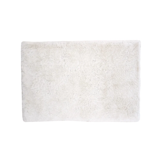 Windhaven Hand Flatweave White Rug