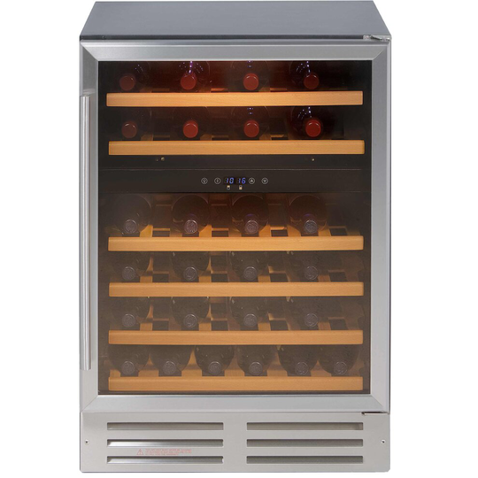 Belling Unbranded 600SSWC Built In Wine Cooler - Stainless Steel