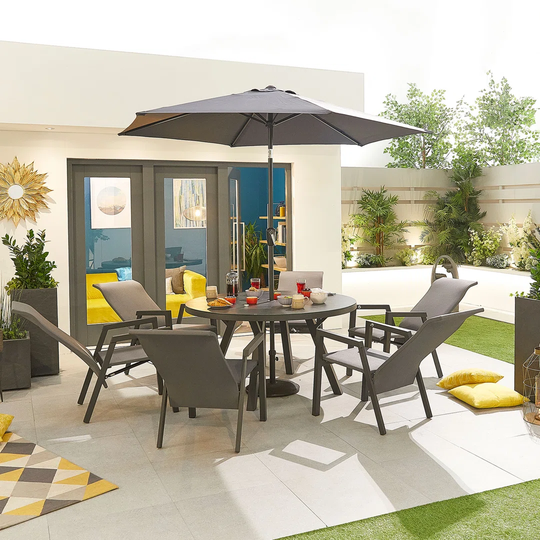 Evelett 6 Seater Dining Set
