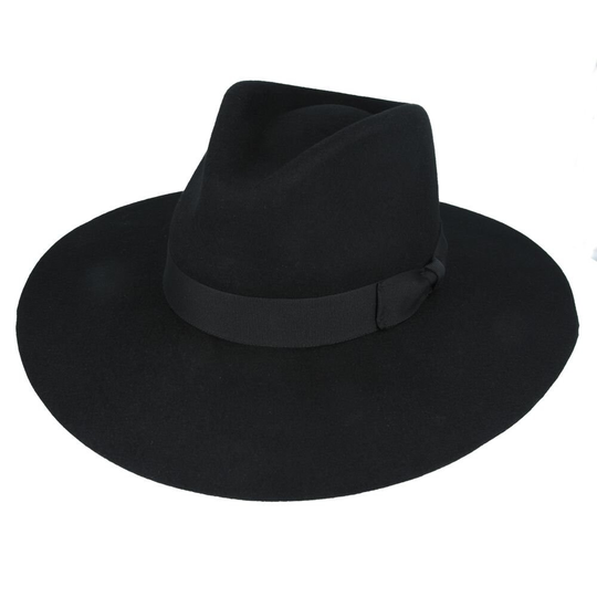 Fedoras Limited Edition Stiff Wide Brim Fedora Cowboy Hat 100% Wool Felt Men Women Hat, Unisex