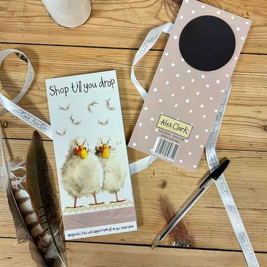 Shop Till You Drop - Duck Duo Magnetic To Do List