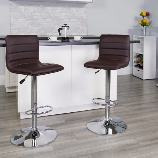 Ben Height Adjustable Swivel Bar Stool