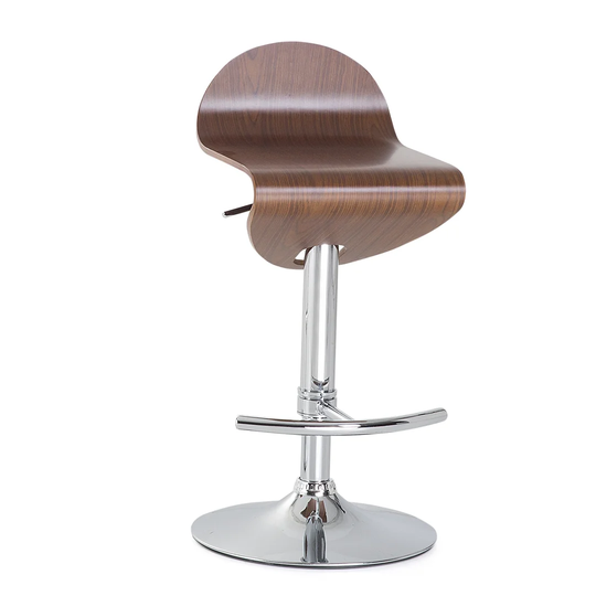 Lisa 80cm Height Adjustable Swivel Bar Stool
