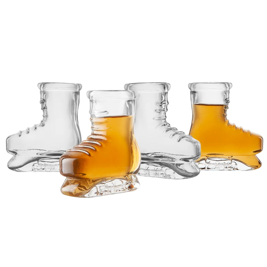 Final Touch Hockey Skate 5 Piece 60ml Short Glass Set