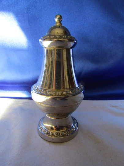 Vintage Lanthe Silver Plated Pepper Shaker, Made in England