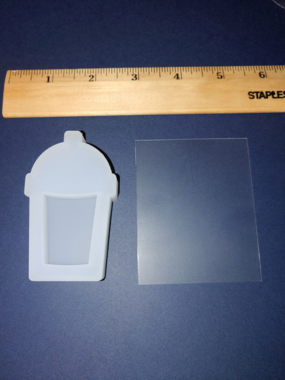 Domed Cup/Milk Shake Shaped Shaker Mold With Film