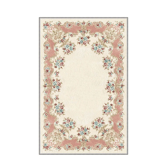 Leitha Flatweave Pink/Beige Rug