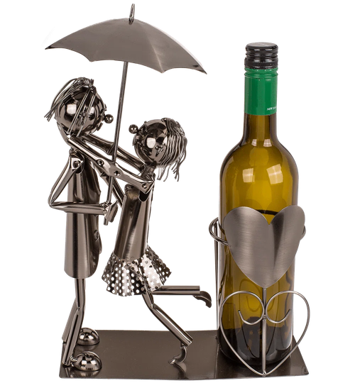 Metal bottle holder, Lovers IV