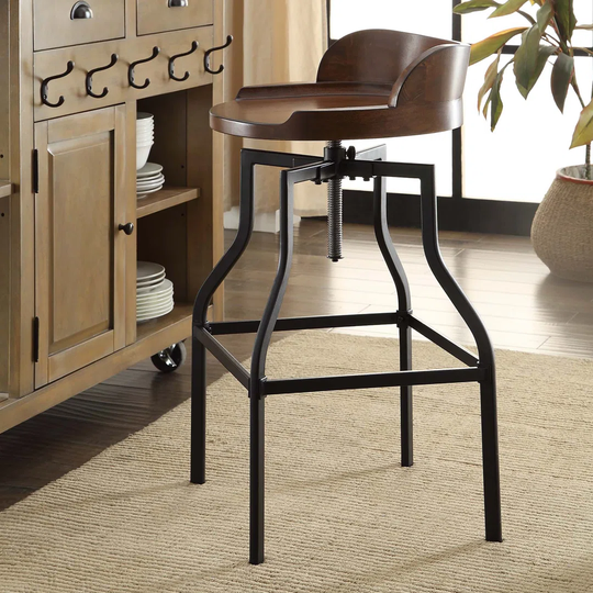 Essonnes Height Adjustable Swivel Bar Stool