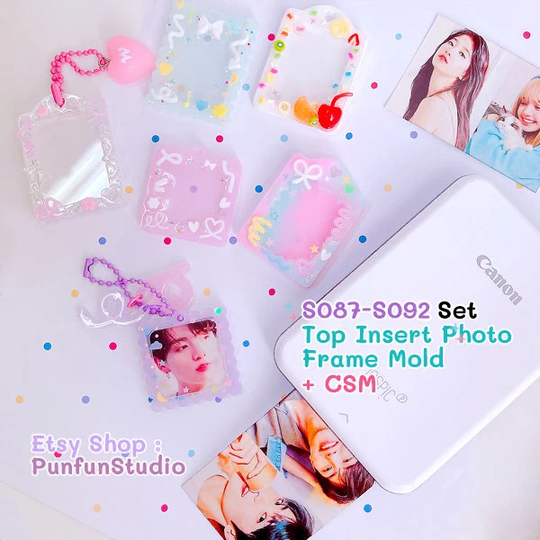 S087-S092 Set Mold/Top Insert Photo Frame + Csm Silicone