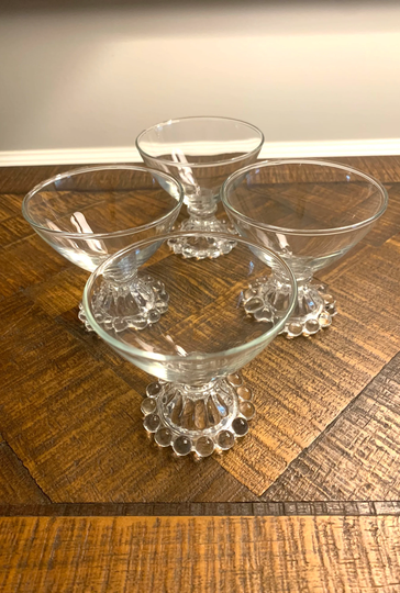 4 Anchor Hocking Berwick Boopie Martini/Champagne Glasses, Mid Century, Kitchenware, Entertain, Dinner Party, Champagne Glass, Barware