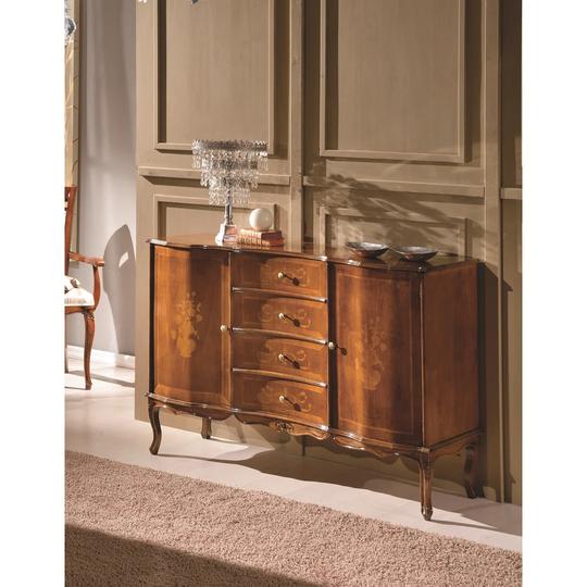 Buie 133 Cm Wide 4 Drawer Sideboard