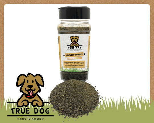 Seaweed Powder For Dogs 350G-700G - 100% Natural Ground Kelp Dogs & Cats Shaker Tub
