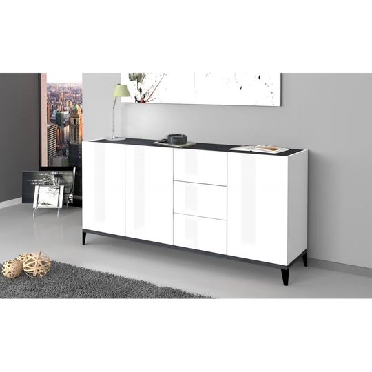 Busick 40cm Wide 3 Drawer Sideboard